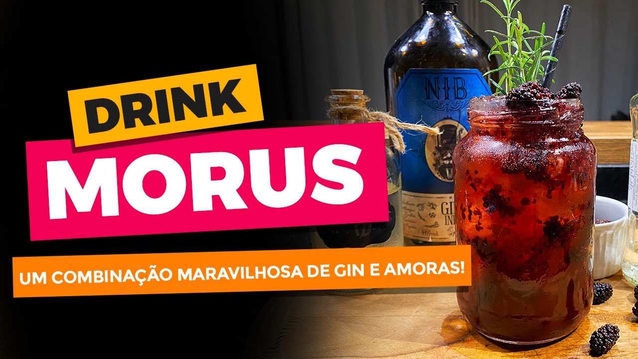 COMO FAZER UM DRINK COM GIN E AMORA PERFEITO - MORUS