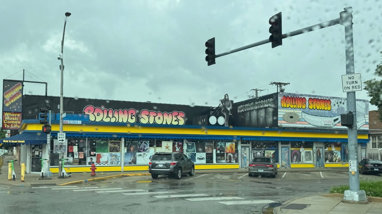 Rolling Stones - Iconic Chicago Record Store