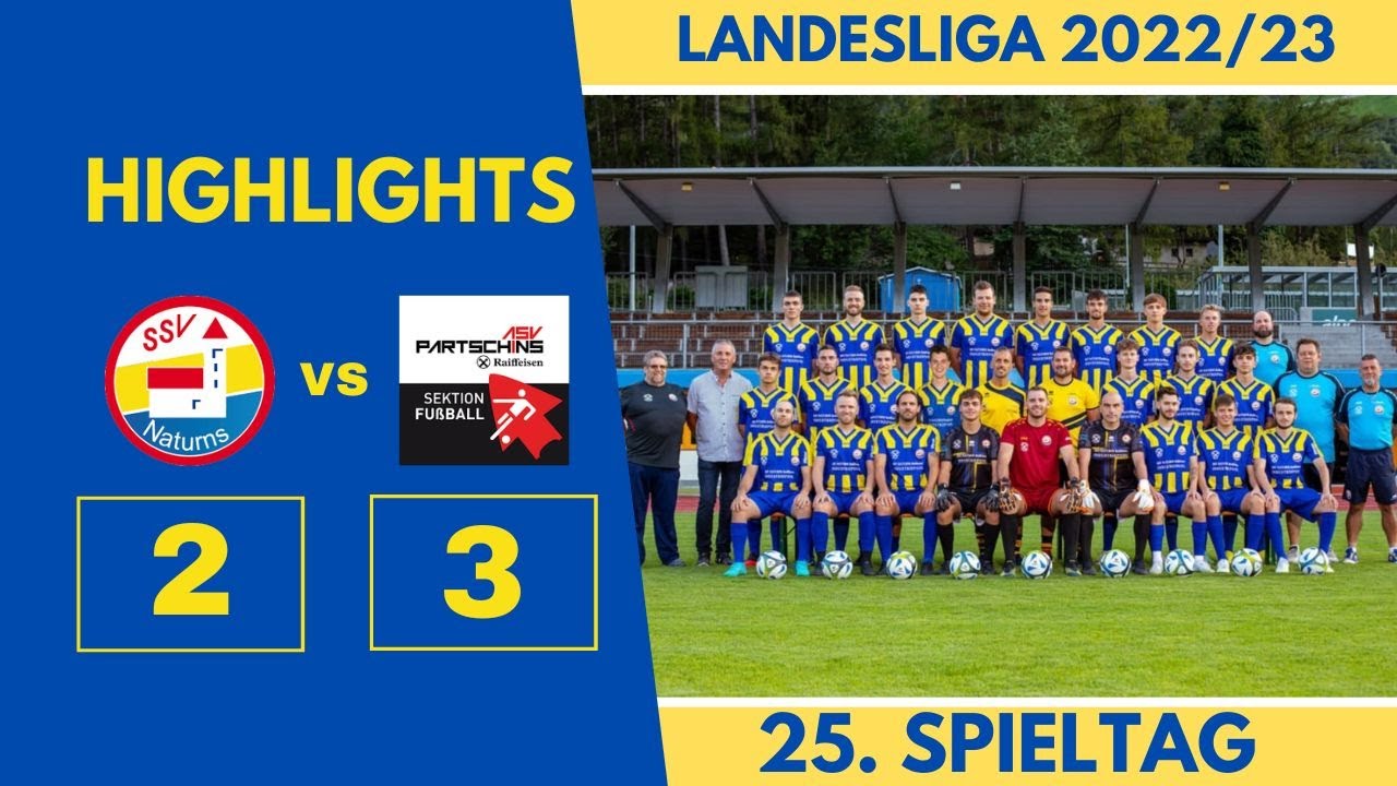 25. Spieltag - SSV Naturns vs. ASV Partschins
