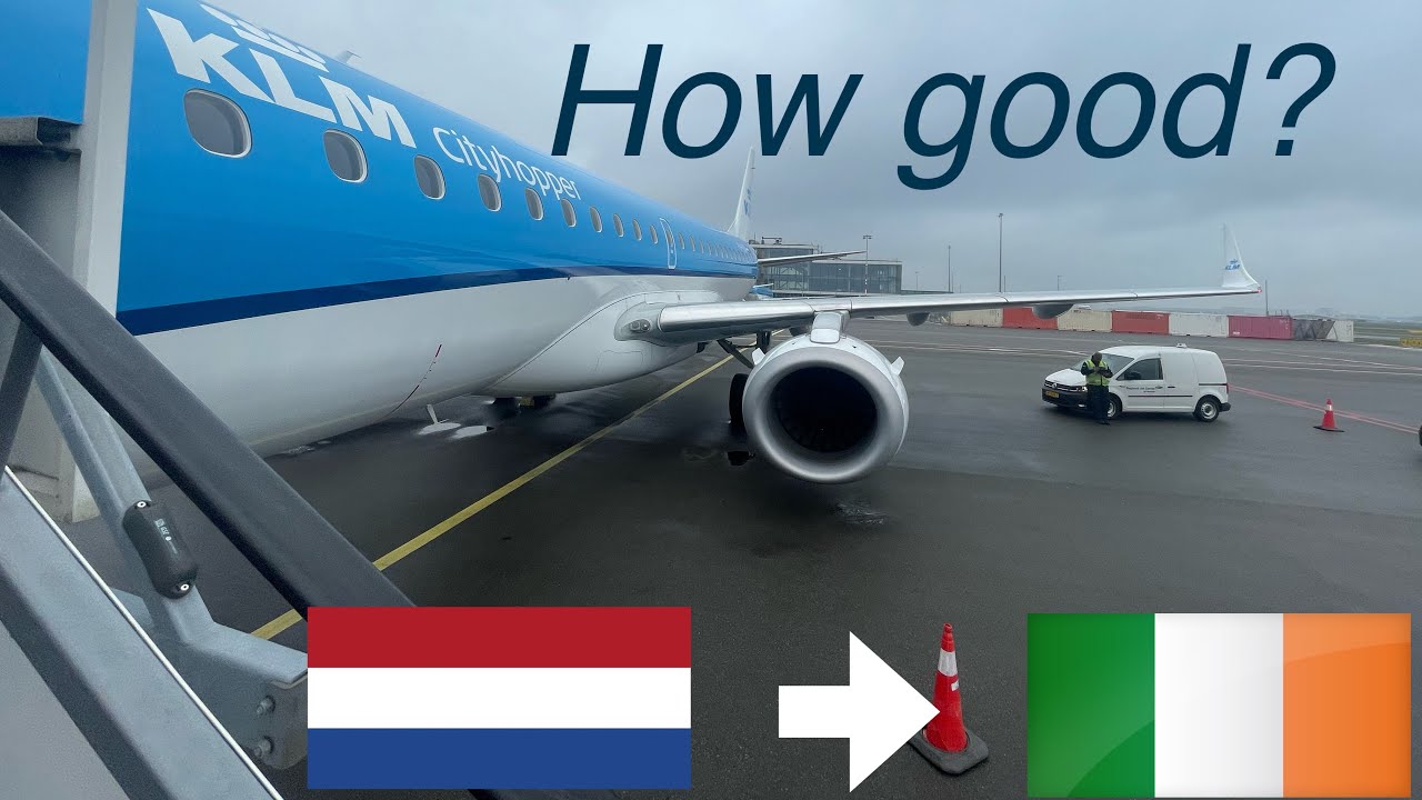 |TRIP REPORT| KLM E-190 (Economy Class) Amsterdam Schiphol to Cork