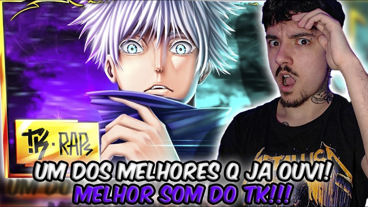 (MELHOR SOM!) REAGINDO ao Vazio Roxo │ Satoru Gojo (Jujutsu Kaisen) │ TK RAPS | REACT // NaiReact