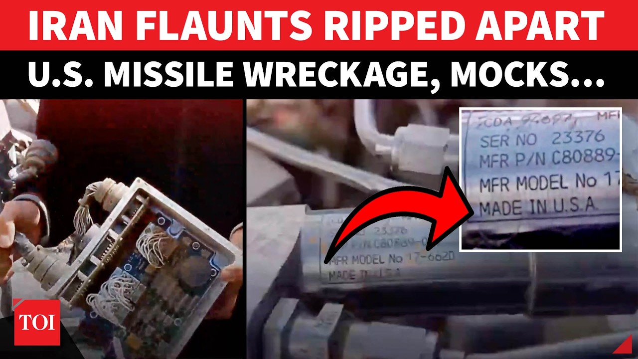 Iran Parades WRECKED American Cruise Missile; ‘Watch Mr Trump That’s Made In USA…’ | Big 'Blow'