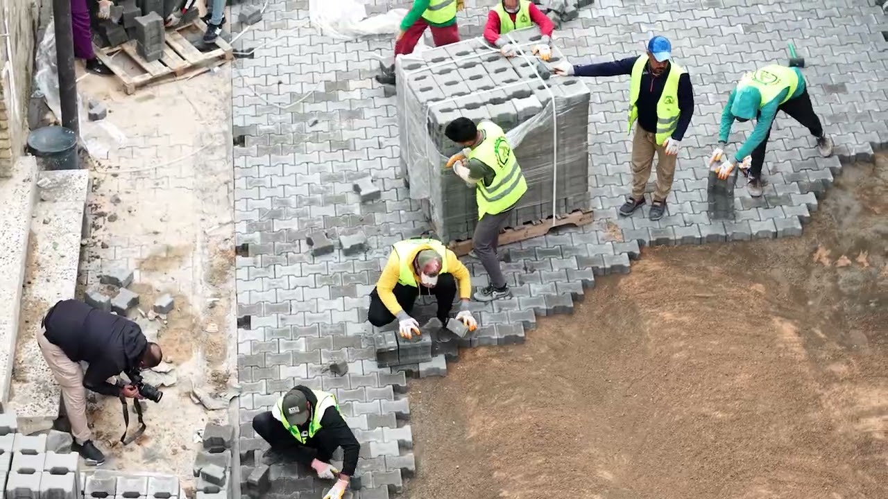 كوادر الجهد الخدمي والهندسي ترسم ملامح جديدة لمنطقة الرشاد شرقي العاصمة بعد تنفيذ أعمال خدمية واسعة