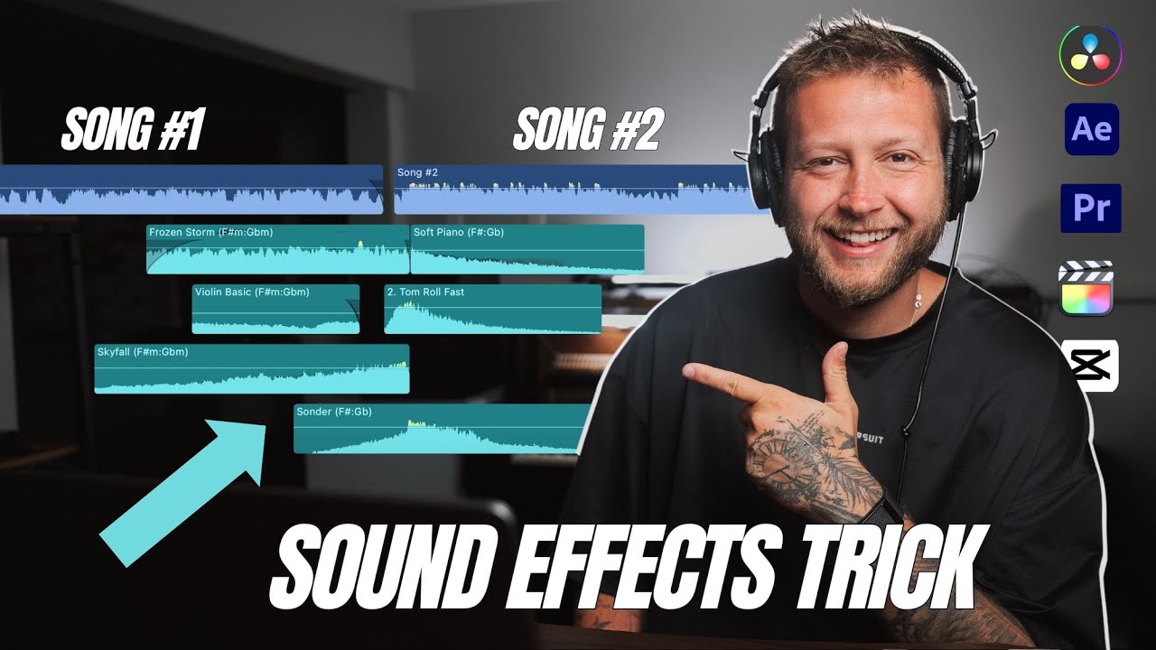Blending Songs Trick for Video Editors (Sound Design Breakdown)