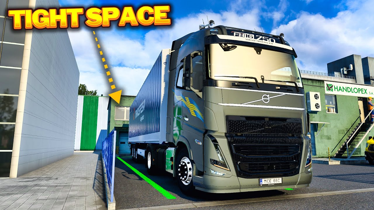 Epic Reverse Parking Challenge In The New Volvo FH | ETS2 1.47 MODS