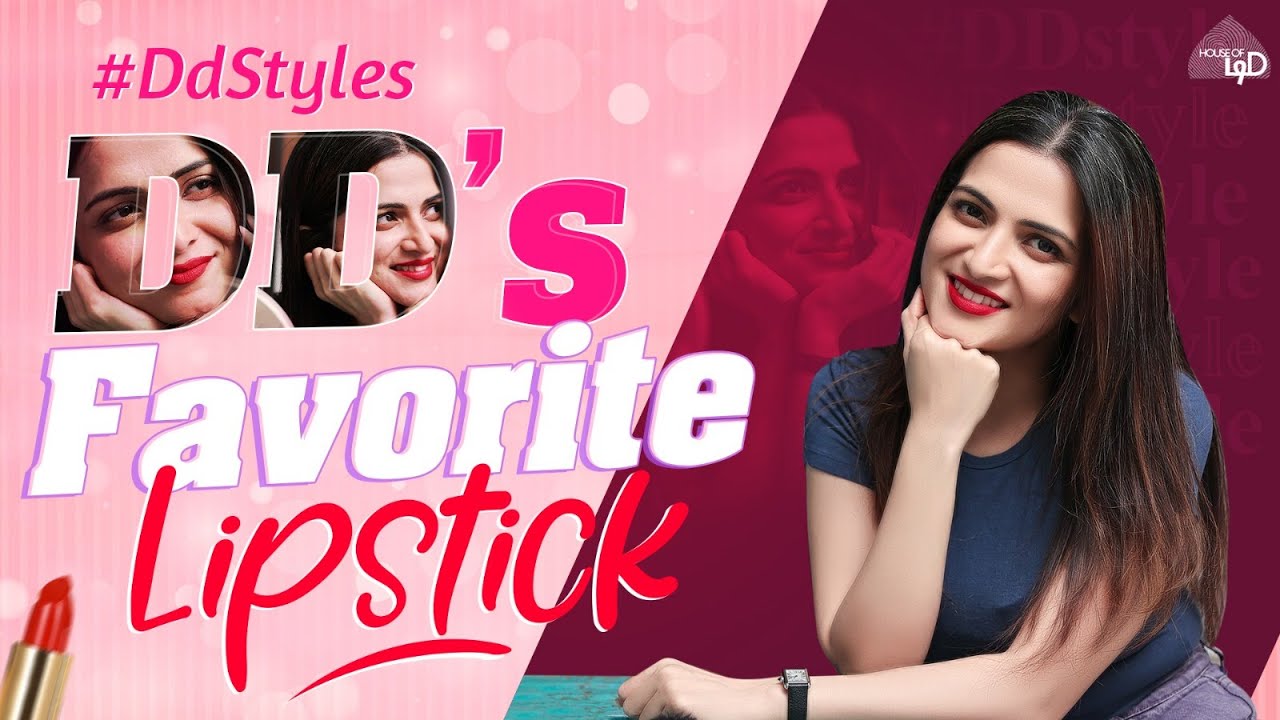 DD's Favorite Lipstick 💄| Lipstick & Lip Gloss | Valentine's Day special 💋 #ddstyles