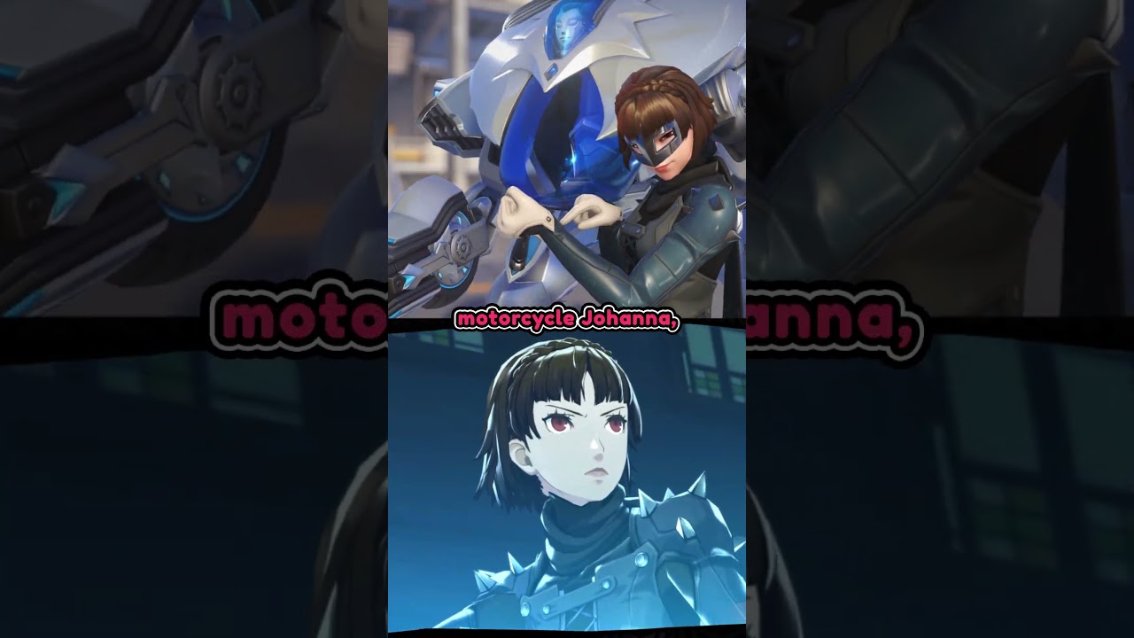 USELESS OVERWATCH 2 FACTS ABOUT THE PERSONA 5 COLLAB  #overwatch #overwatch2 #ow2 #gaming