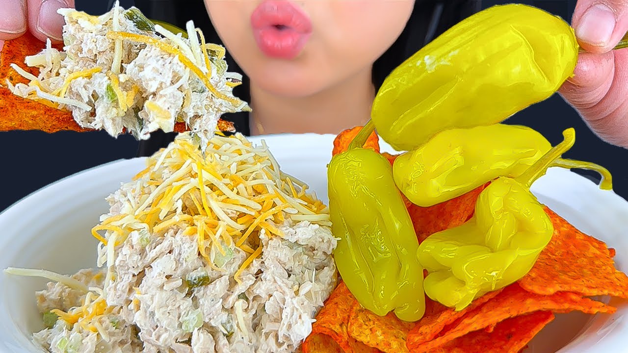 ASMR TUNA SALAD WITH DORITOS