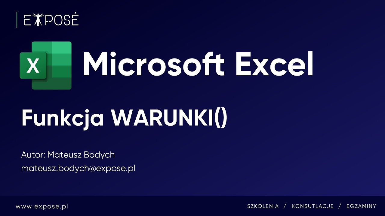 [Excel] Funkcja WARUNKI()