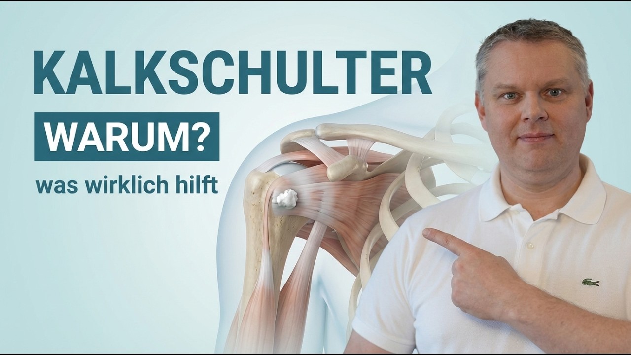 Warum Du eine Kalkschulter bekommen hast (und wie Du sie wieder los werden kannst)