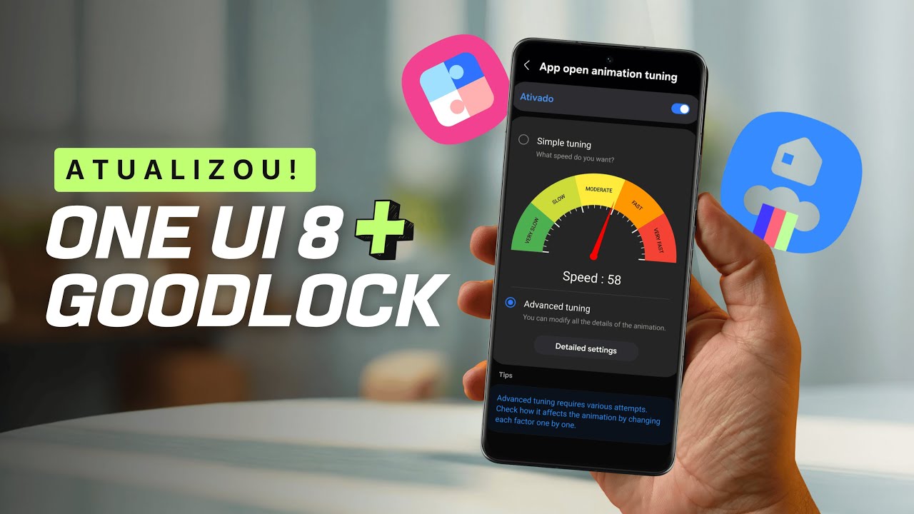 ONE UI 8 + Goodlock - DICAS E NOVIDADES! TUTORIAL