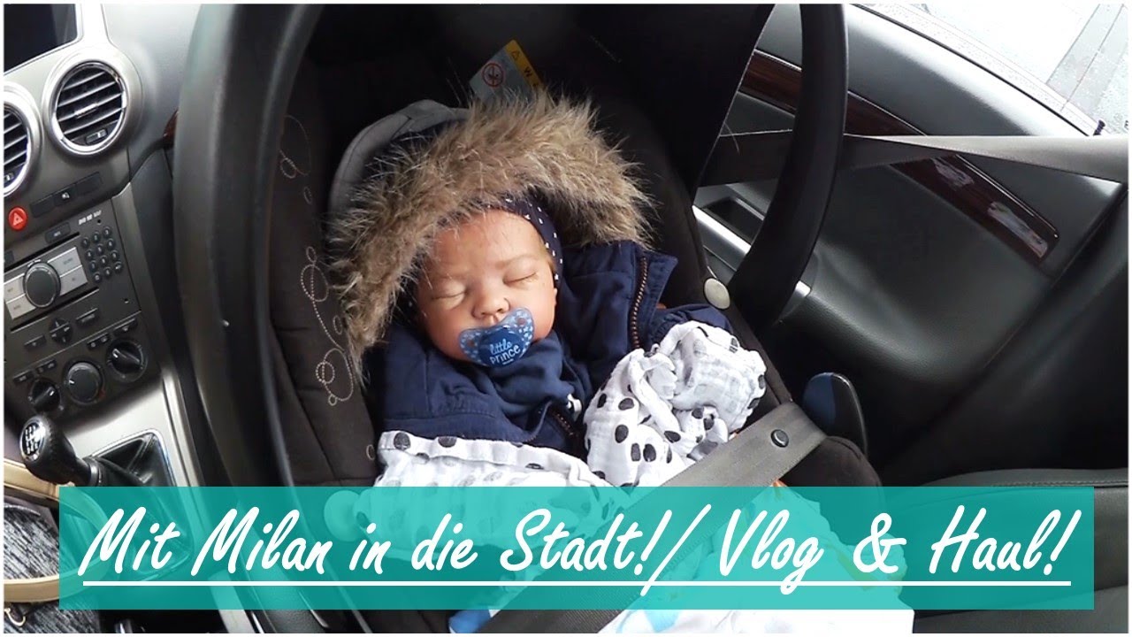 Shoppen mit Milan! || Vlog & Haul! || Reborn Baby Deutsch || Little Reborn Nursery