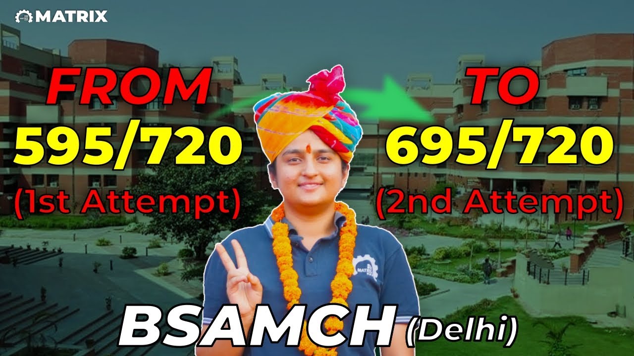 Matrix NEET Success Story | How to Improve NEET Score | Priyanka’s Journey to 695/720 | Matrix Sikar