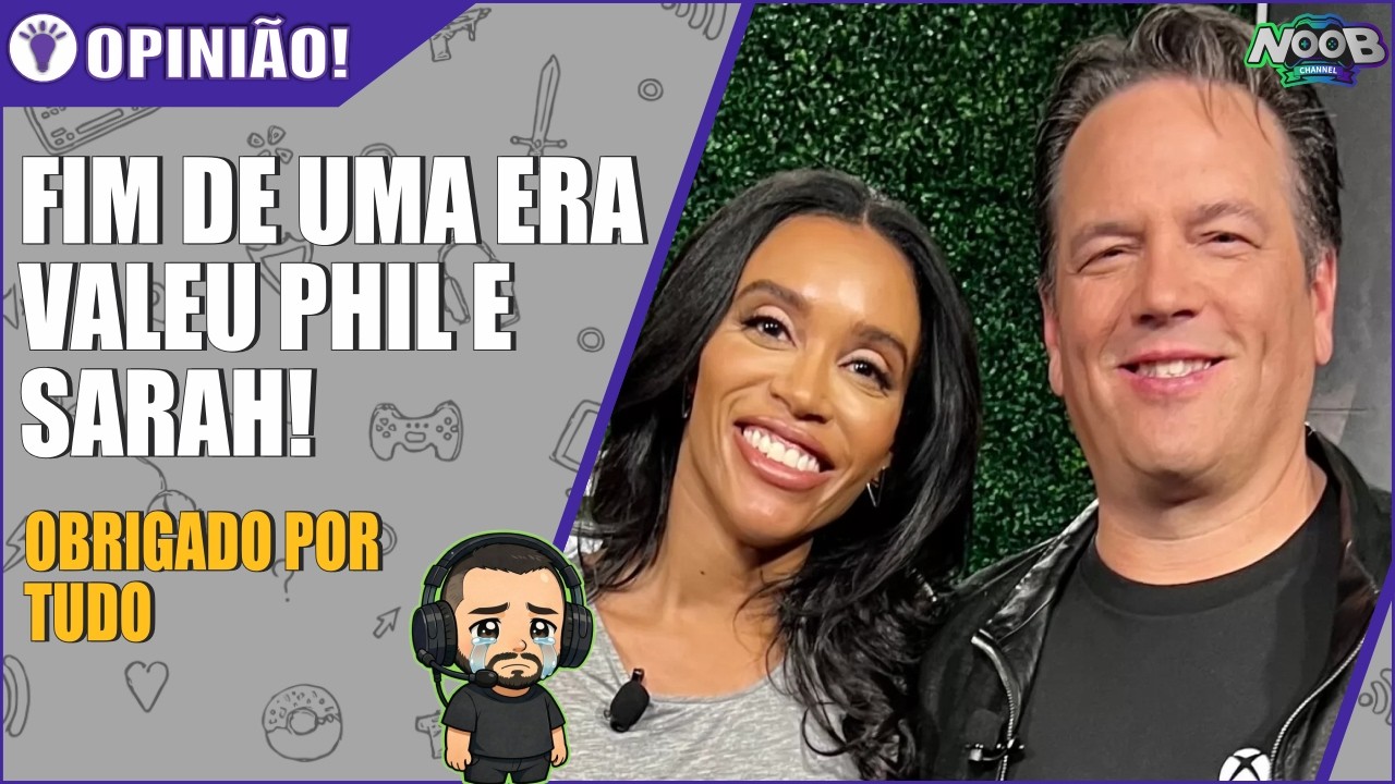 FIM DE UMA ERA: PHIL SPENCER E SARAH BOND DEIXAM O XBOX! BORA CONFERIR