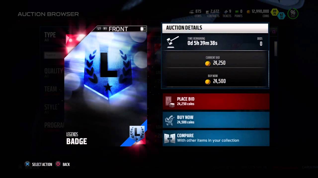 MUT16 Profit of 125,000 in Legend Badge Snipes in less than 5 minutes