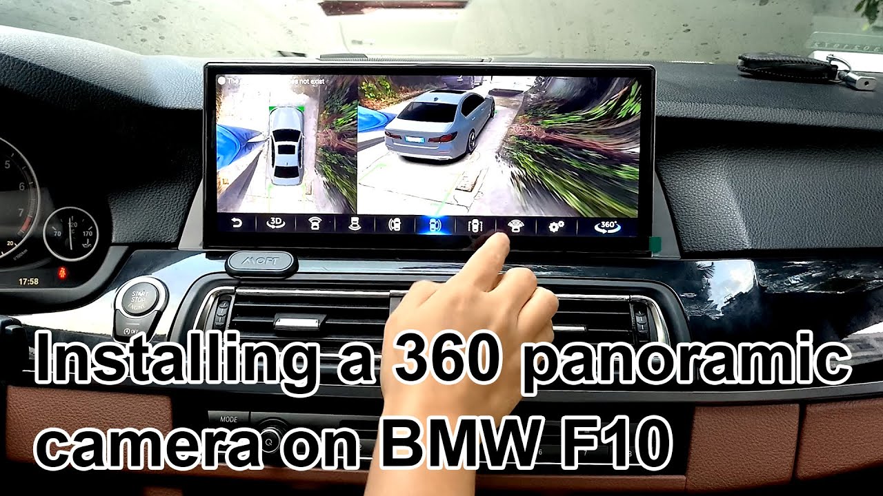 Install The BMW F10 F30 After-Market 360° Surround View Panoramic Camera  System of PEMP