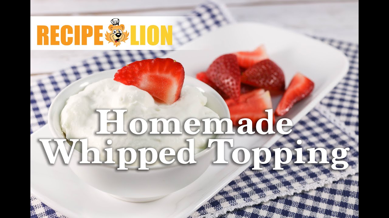 How To: Homemade Cool Whip Substitute