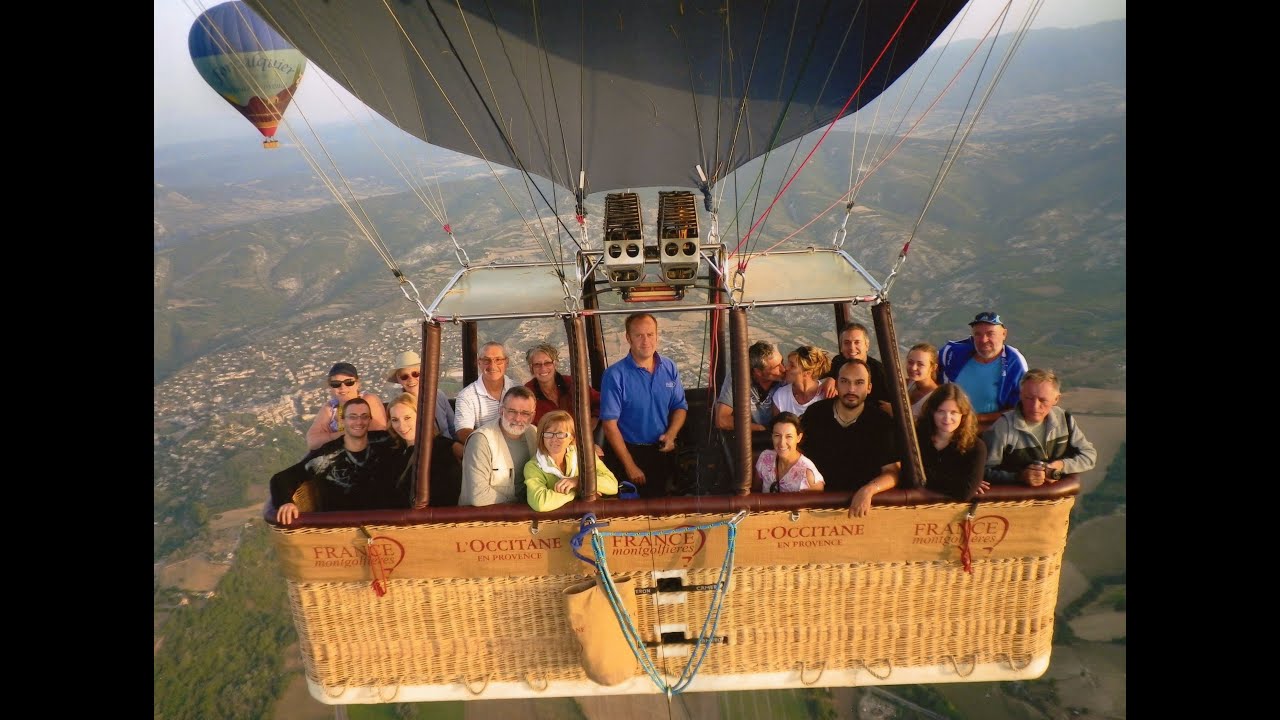Vol en Montgolfière (Forcalquier) HD