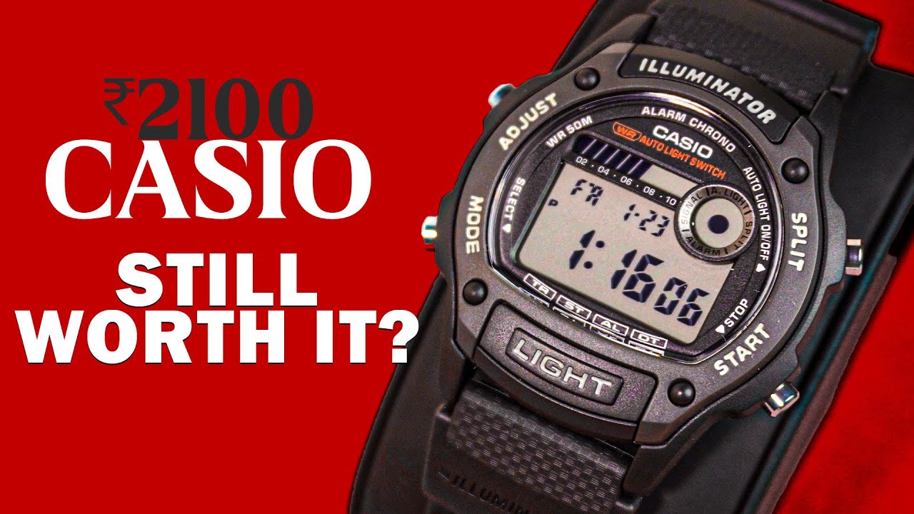 Cult Classic Reborn in Casio W-220H @₹2100