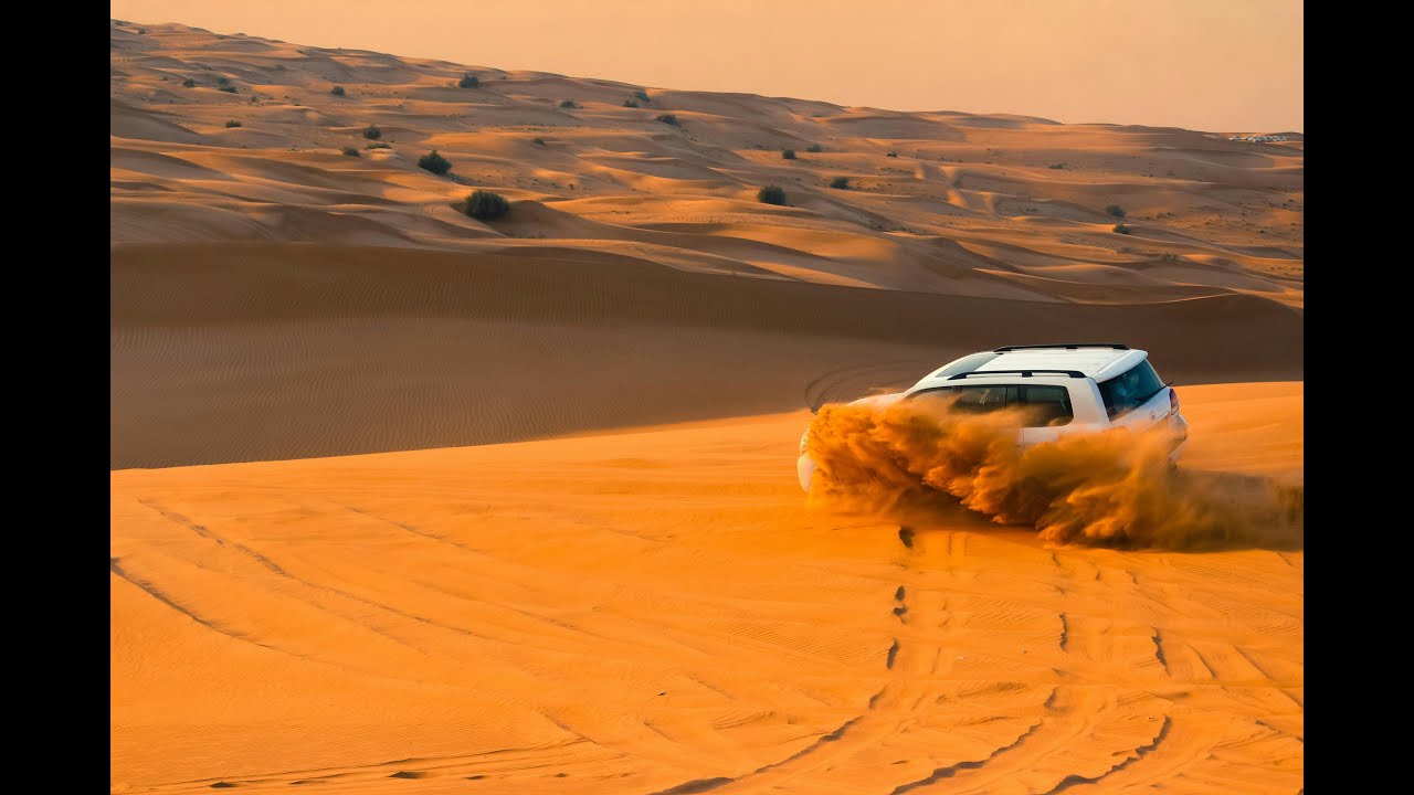Dubai - Sunset Safari Drive in Dubai's Red Dunes - Full Immersive Experience I