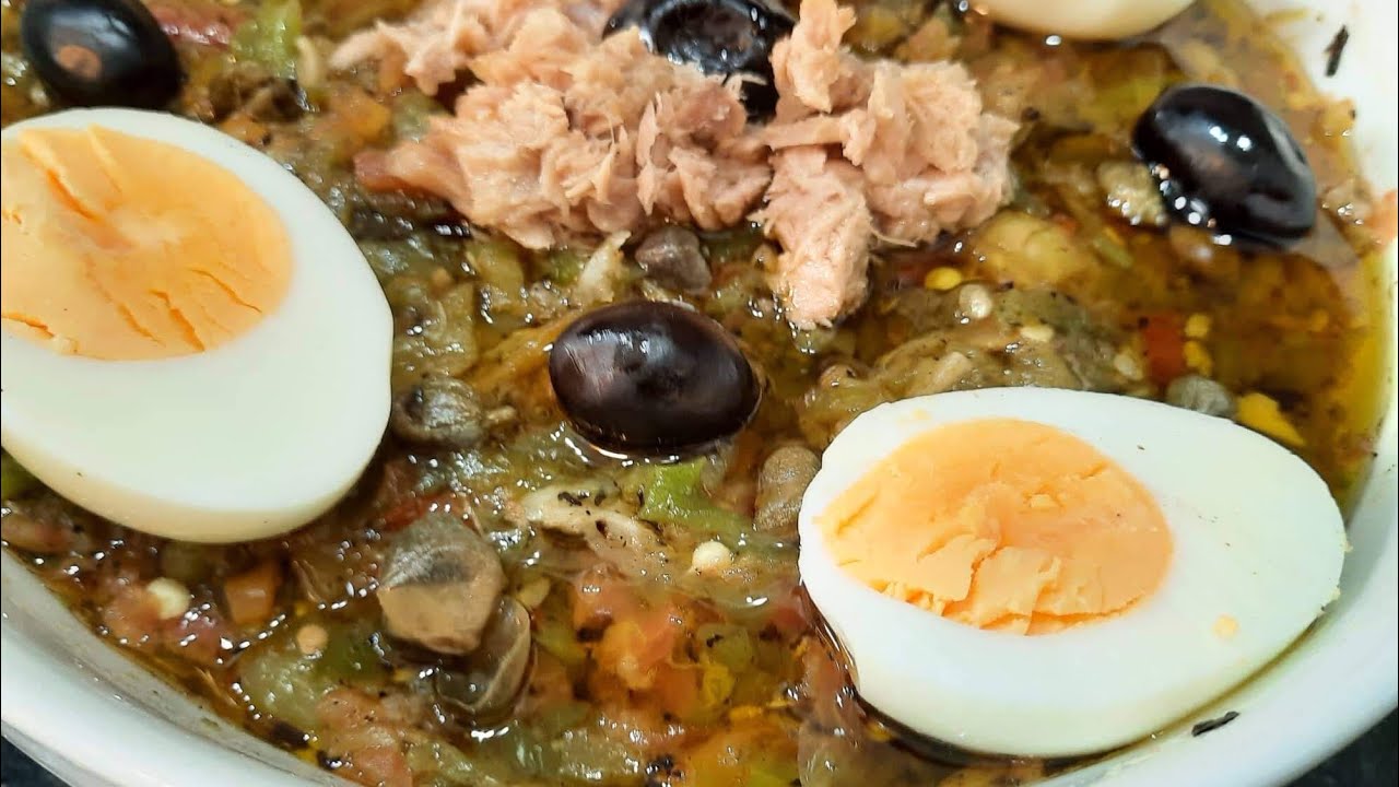 Slata Méchouia  سلاطة مشوية