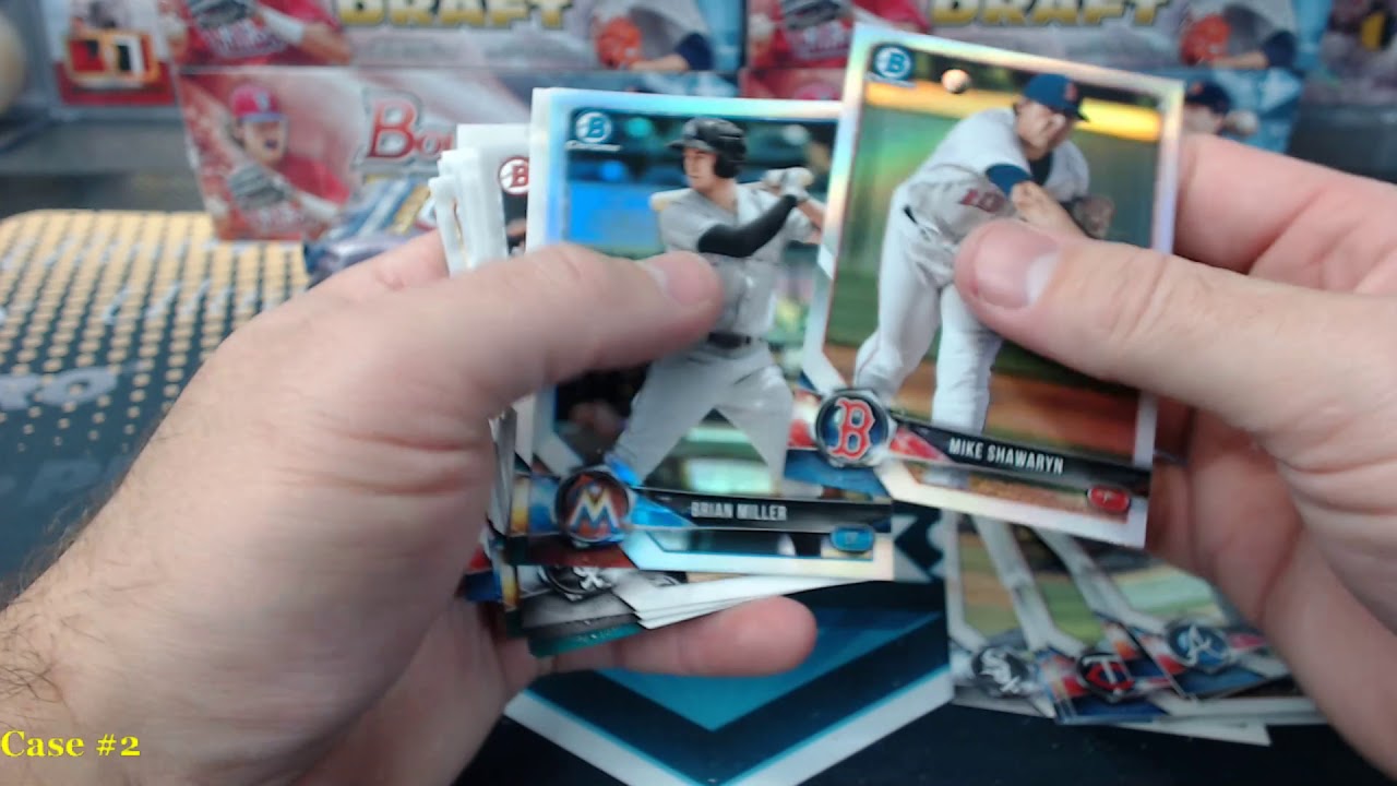 2018 Bowman Draft 10 Case Break #1 Case #2