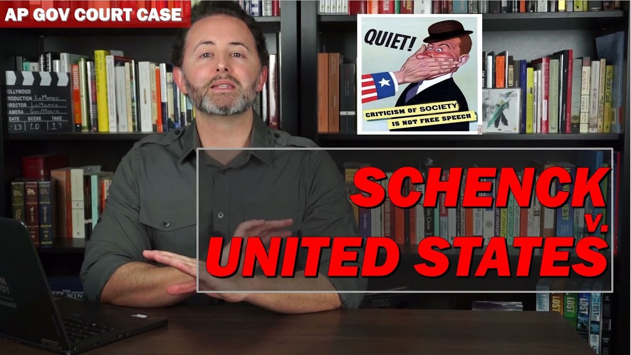 Schenck v. U.S. AP Gov (OLD)