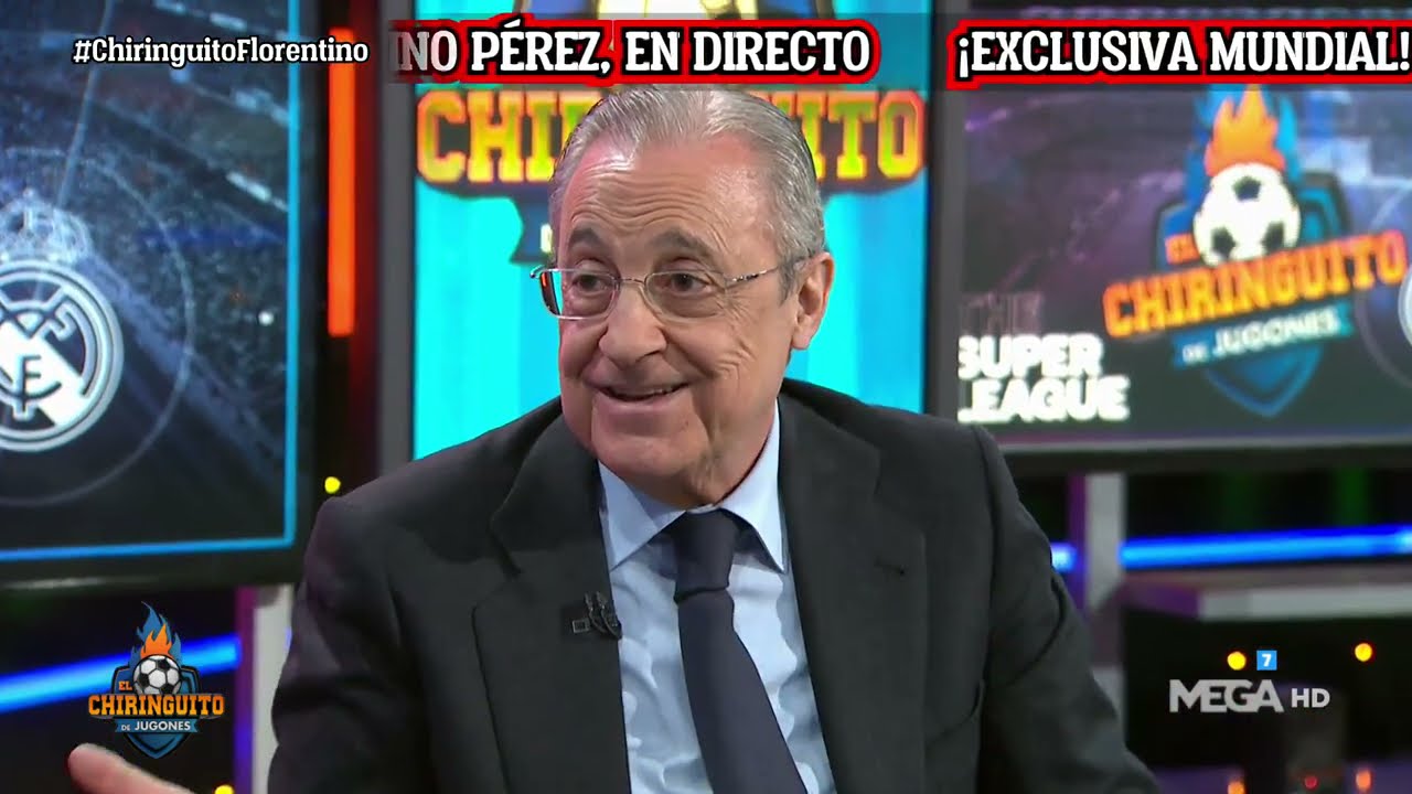 🚨 EXCLUSIVA MUNDIAL | FLORENTINO PÉREZ y la SUPERLIGA, en El Chiringuito