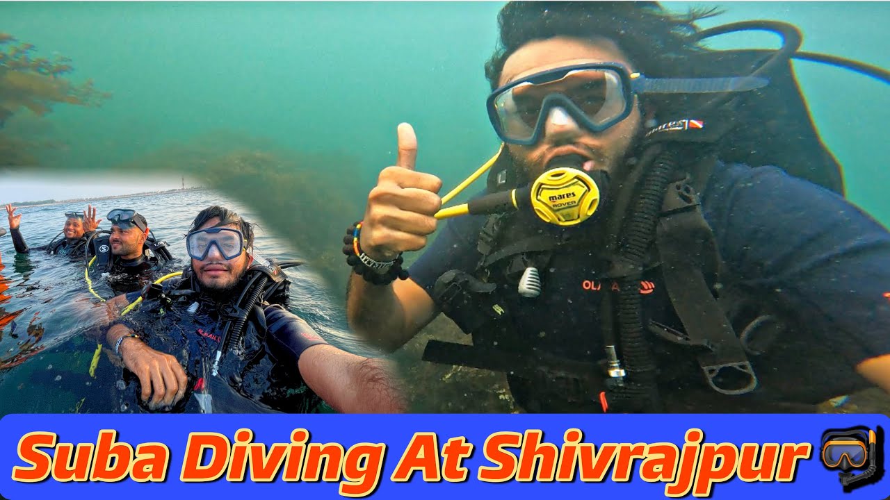 Scuba Diving For The First Time In My Life At Shivrajpur Beach, Dwarka-Gujarat | Pratik Ahir