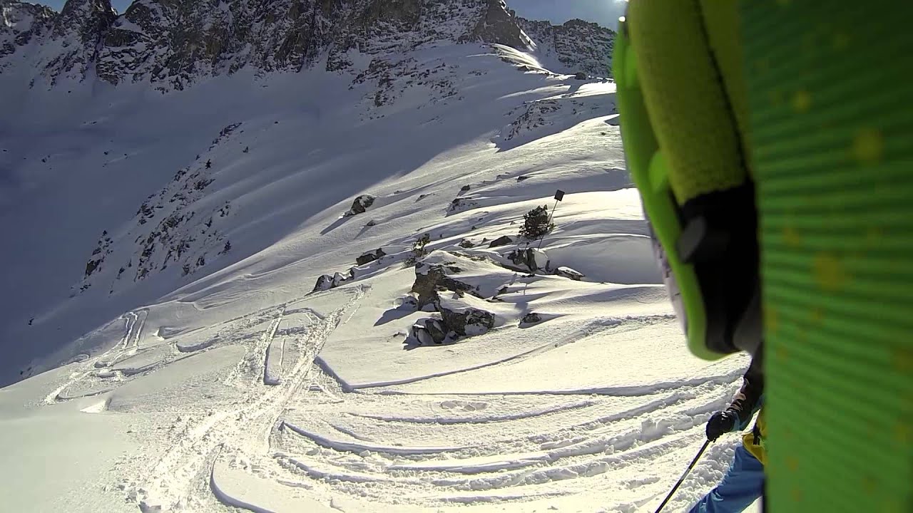 Lago Bros | Hors piste du Dome (montée Pic du Contadé) - La Mongie | GoPro