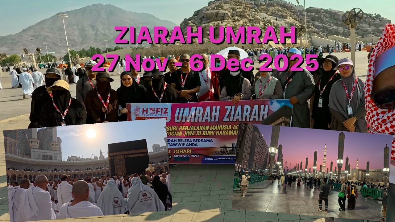 |1080| Suasana Madinah & Makkah ketika ini.. Ibadah Umrah Nov 2025 (2)