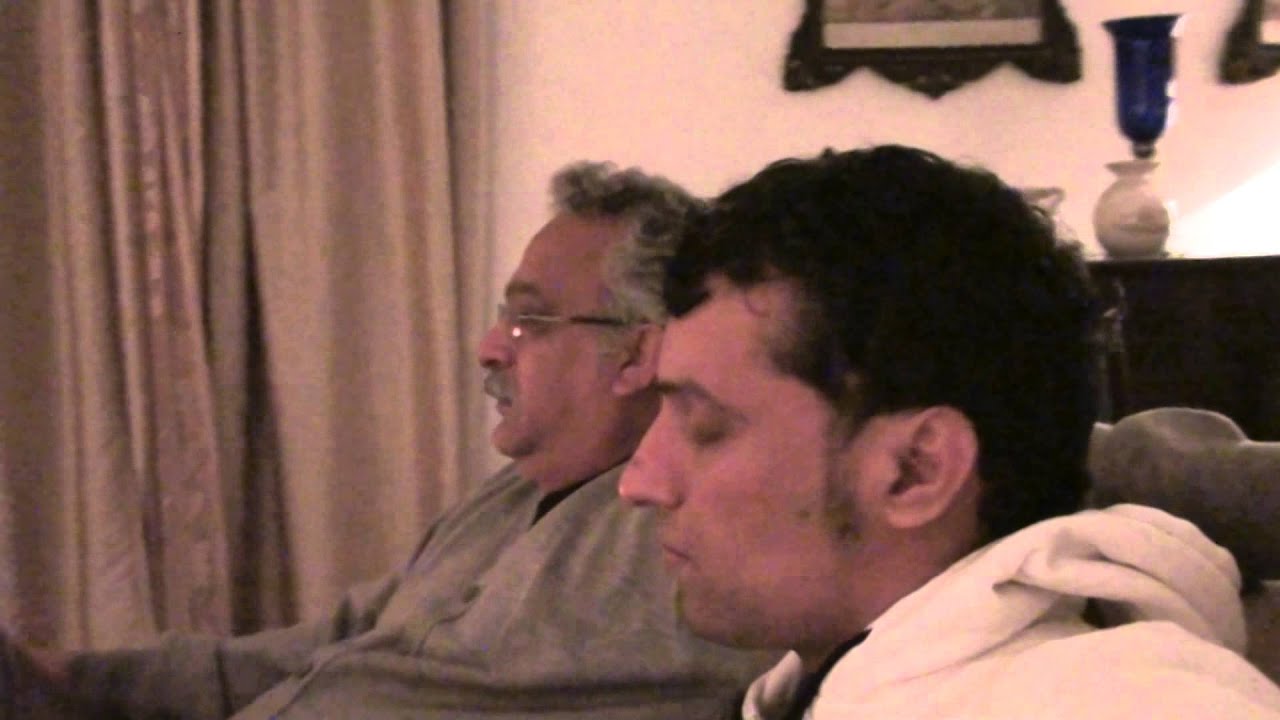 Morad Yasin with the Actor Mamik singh in Darjeeling India