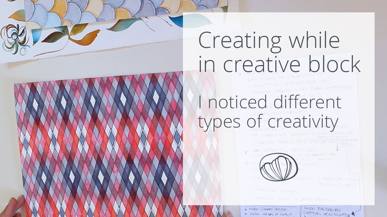 Going through creative block yet still creating!? Here's what I noticed about my block