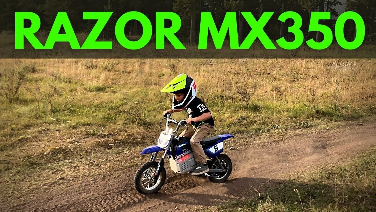 Razor MX350 Dirt Rocket Review [Kids electric dirt bike]