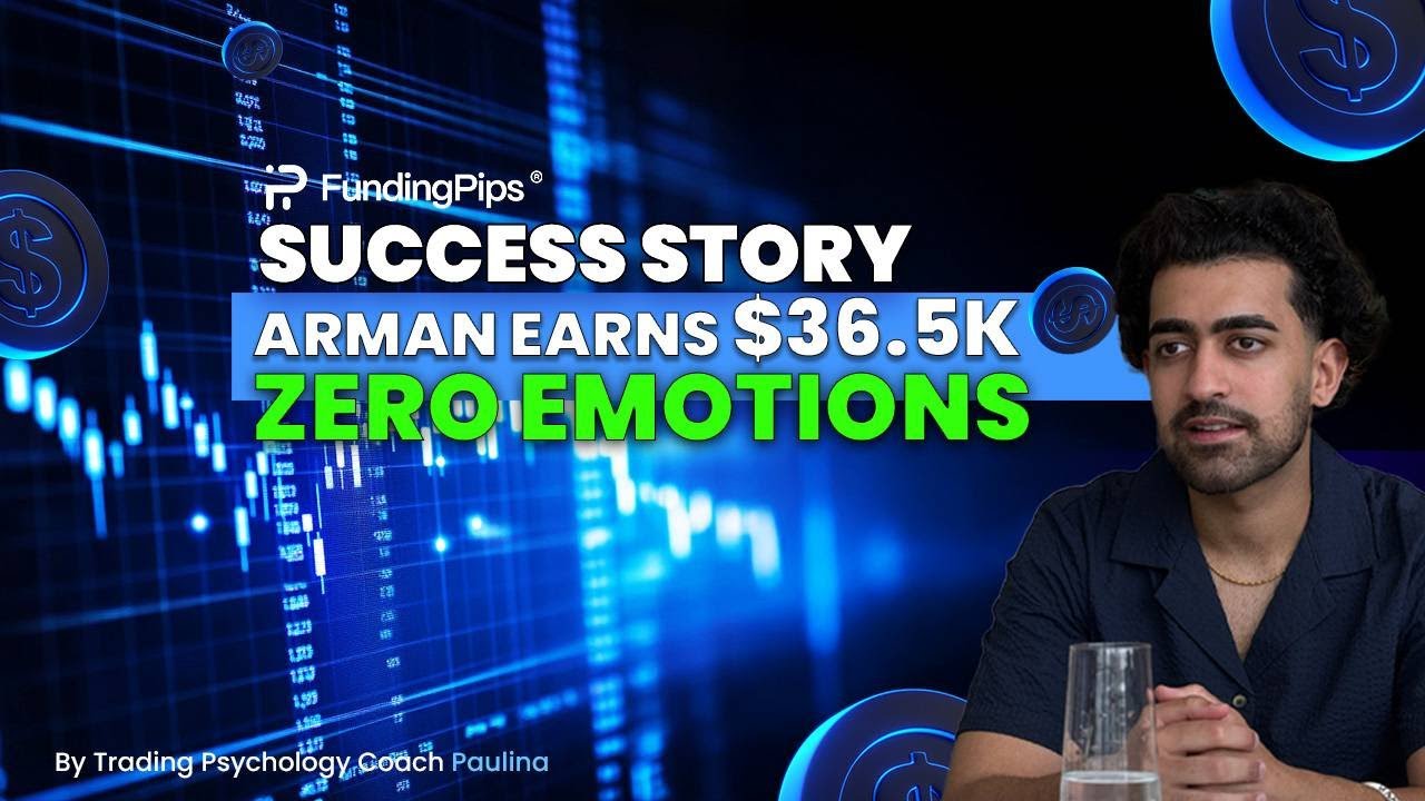 🎥FundingPips Impact: Arman's Zero-Emotion Strategy Earns $36.5K | Interview in FundingPips Dubai