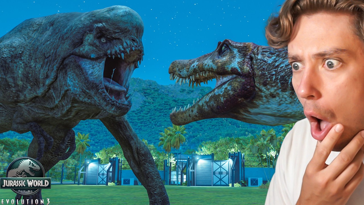 D-REX в Jurassic World Evolution 3!!!!