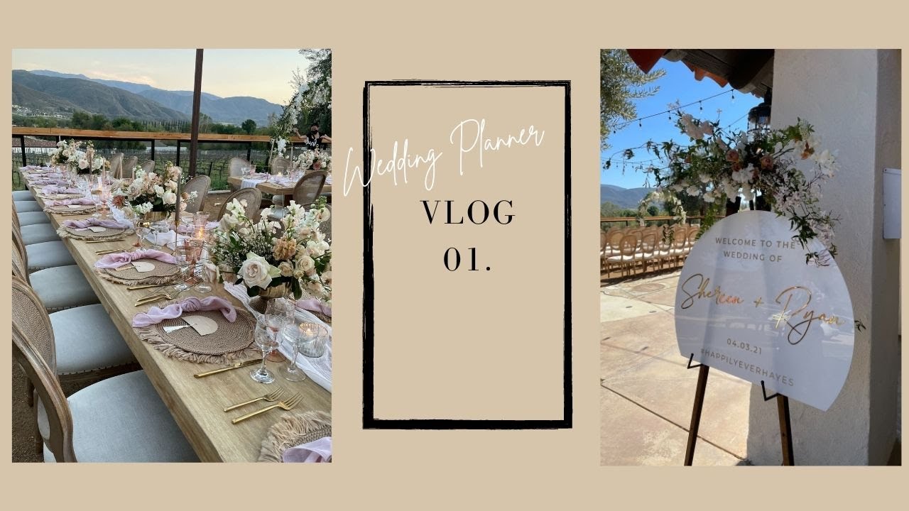 My First Weekly Vlog! Wedding Planner Vlog
