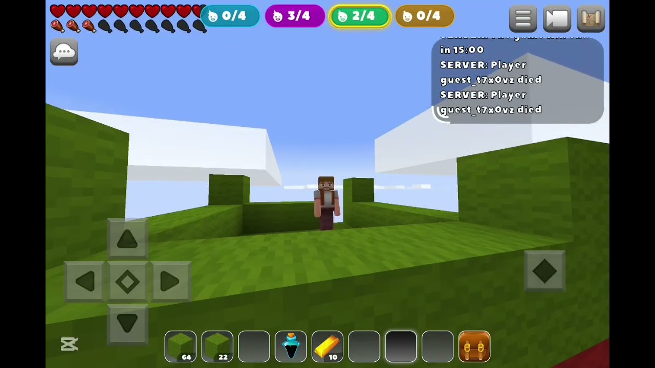 Dancing in bedwars