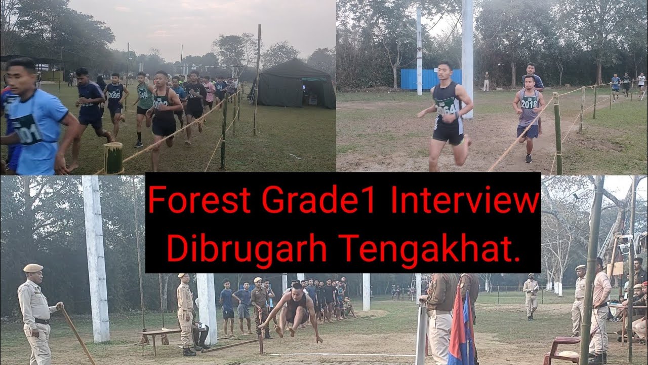 #assamforestexam Boys Interview 20/2/2023 First Day