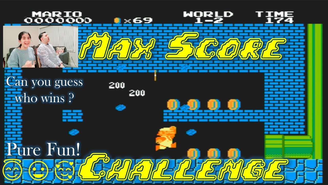 Super Mario Max Score Challenge