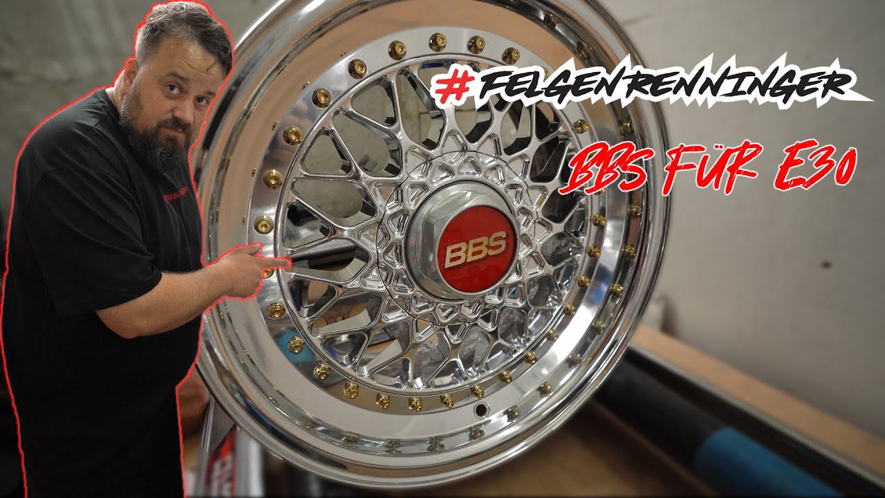 #FELGENRENNINGER | FELGEN FÜR BMW E30 I HOCHGLANZVERDICHTEN I BBS RS 001 RS 071