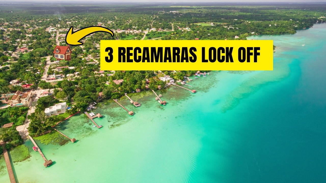 ¿Cuanto PAGARIAN para esta CASA en BACALAR? Lagunas de los 7 COLORES