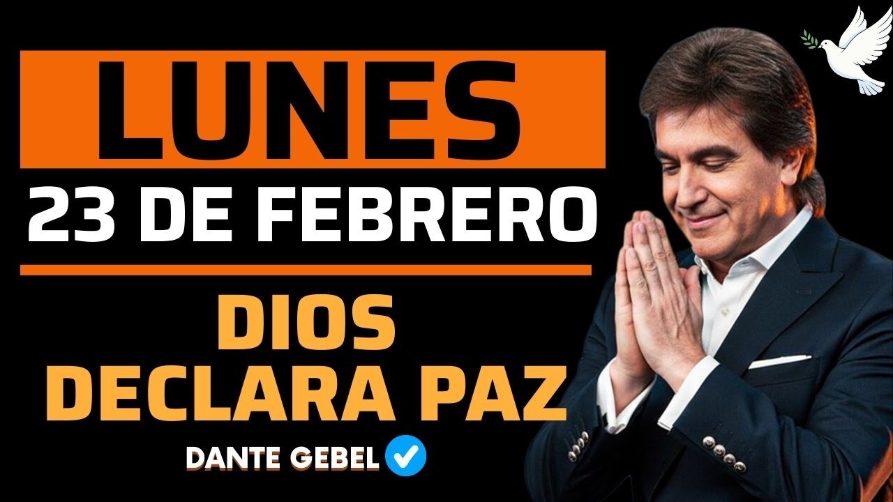 EMPIEZA EL LUNES CON FE | Cuando La Ansiedad Te Domina | Dios Declara Paz | Dante Gebel