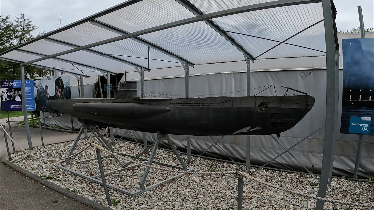 Das Boot U96 Backdrop Kulisse  Bavaria Filmstadt München 2023