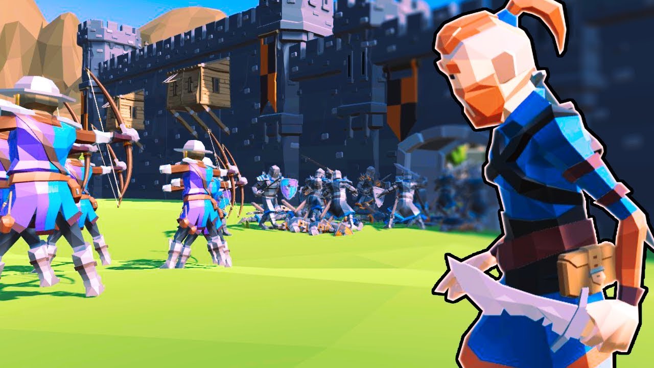 Two Best Friends Have a Castle Battle to Be The Ultimate King in Village Feud