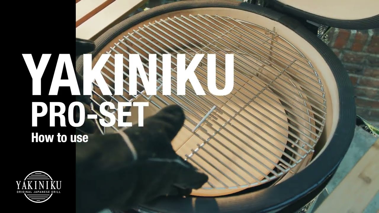 Prezentare Yakiniku Pro Set pentru gratarele Kamado