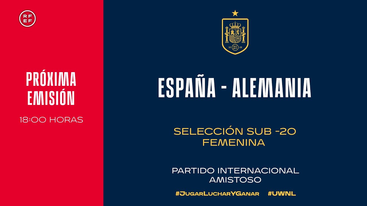 🚨EN DIRECTO🚨 España - Alemania Sub-20 femenina. | 🔴 SEFUTBOL