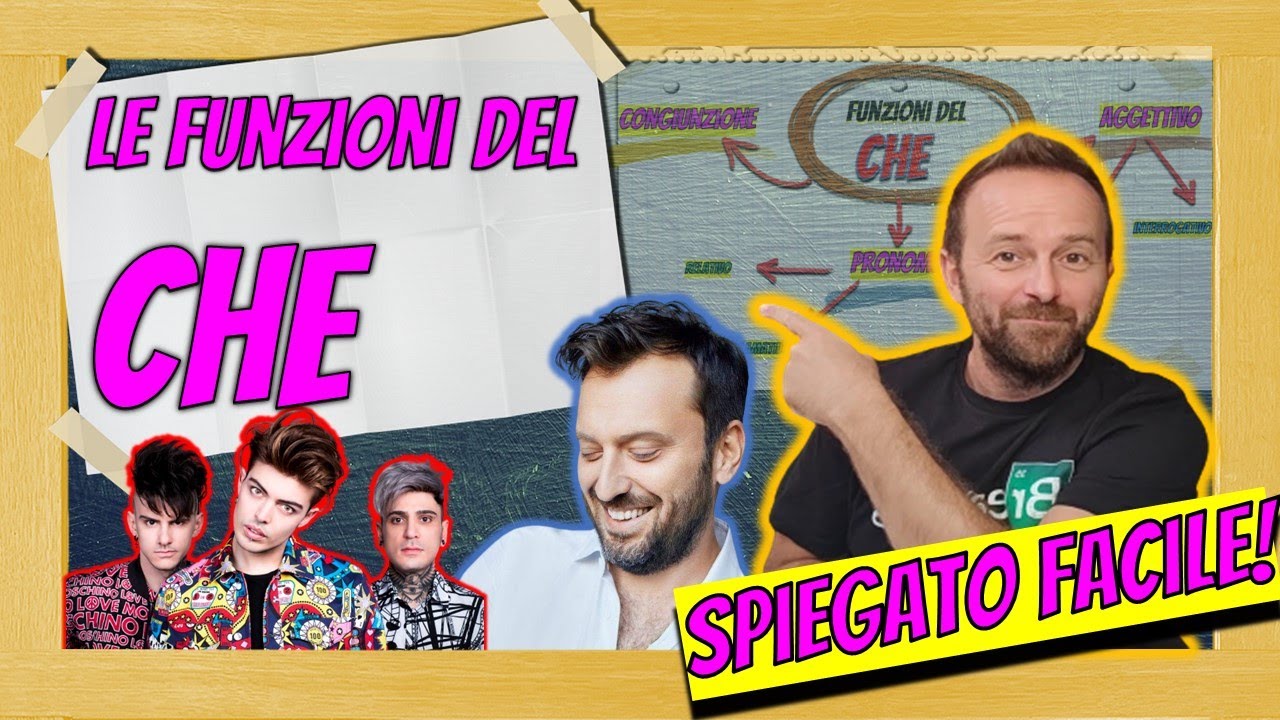 Le funzioni del che - SPIEGATO FACILE