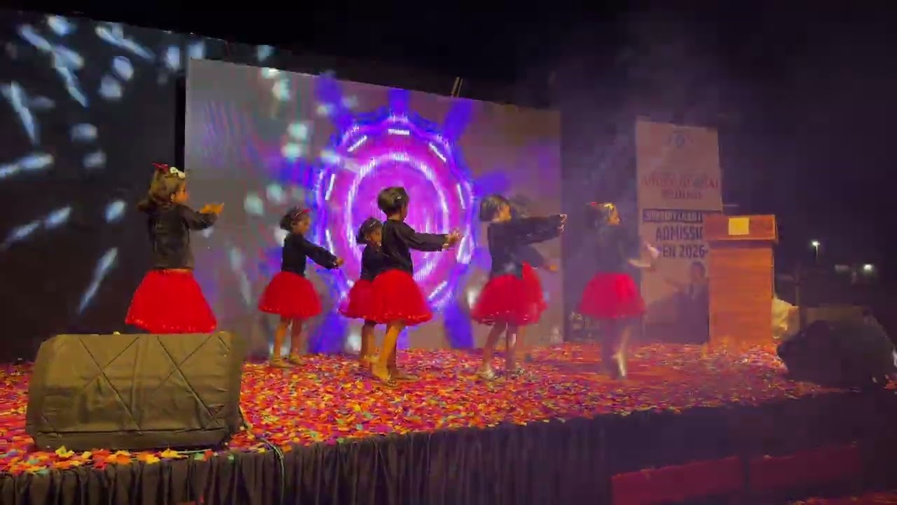 Watch her strength! Danced in annual day while sick!