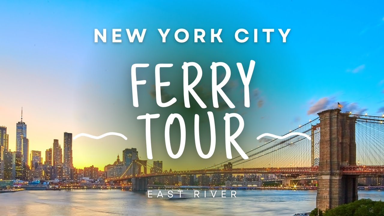 NYC from a Different View — Riding the East River Ferry! | New York City